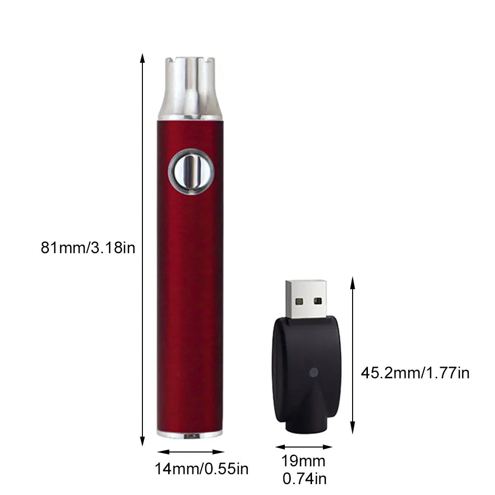 Portable Electric Soldering Iron Pen 350/650/1100mAh Battery Welding Tool Kit 510 Thread Heat Tip Electronic Welding Repair Tool
