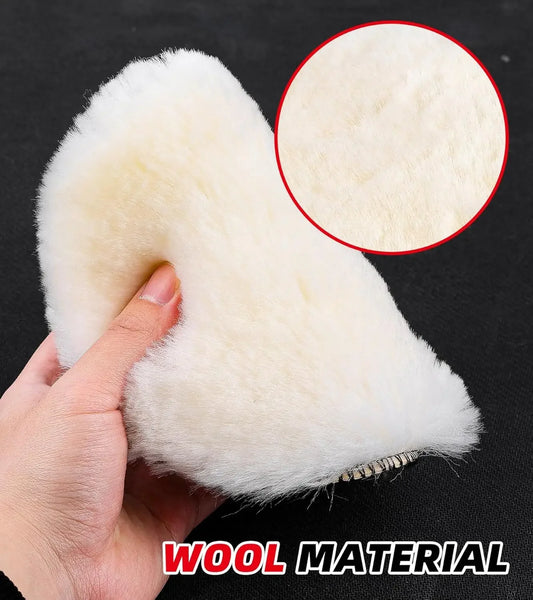 3/4/5/6/7 Inch Polishing Kit Polishing Pad Car Waxing Sponge Disk Wool Wheel Auto Paint Care Polisher Pads for Car Polisher