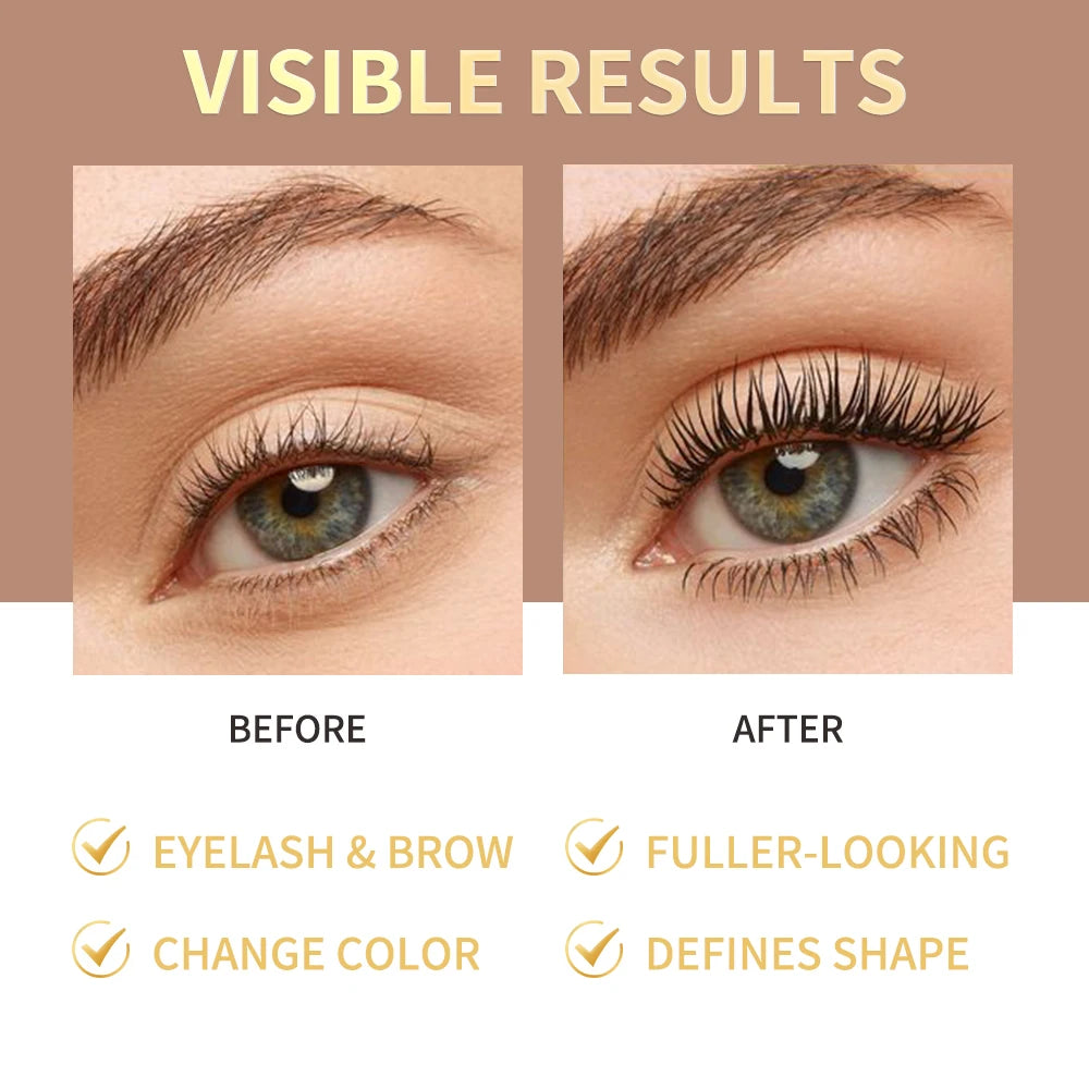 Lakerain Lash & Brow Lift and Tint Kit Long Lasting Effect Nourish Eyelashes Waterproof Easy Application Eyelash & Brow Lift Set