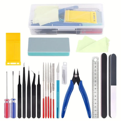 Model Basic Tools  Craft DIY Model Car Hobby Building Repairing Assembly Tool Beginner Handmade Scissors Tweezers