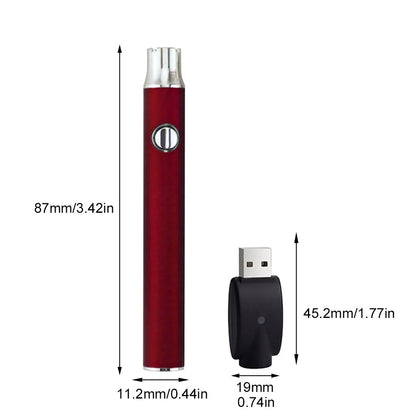 Portable Electric Soldering Iron Pen 350/650/1100mAh Battery Welding Tool Kit 510 Thread Heat Tip Electronic Welding Repair Tool