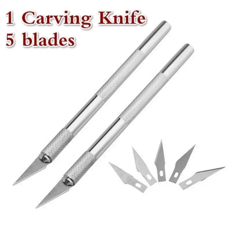 Paper Carving Craft Pottery Clay Sculpture Ceramics Tools Scrapbooking Knife Card Making Precision Cutting Wholesale