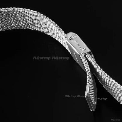 Quick Release Milanese Strap Universal Bracelet for DW 20mm 22mm 12mm 14mm 16mm 17mm 19mm 21mm 24mm 18mm 0.6mesh Stainless Steel